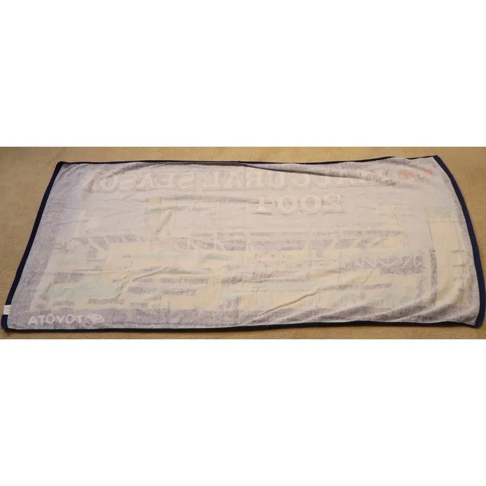 San Diego Padres Beach Towel Petco Park Inaugural Season 2004 Toyota